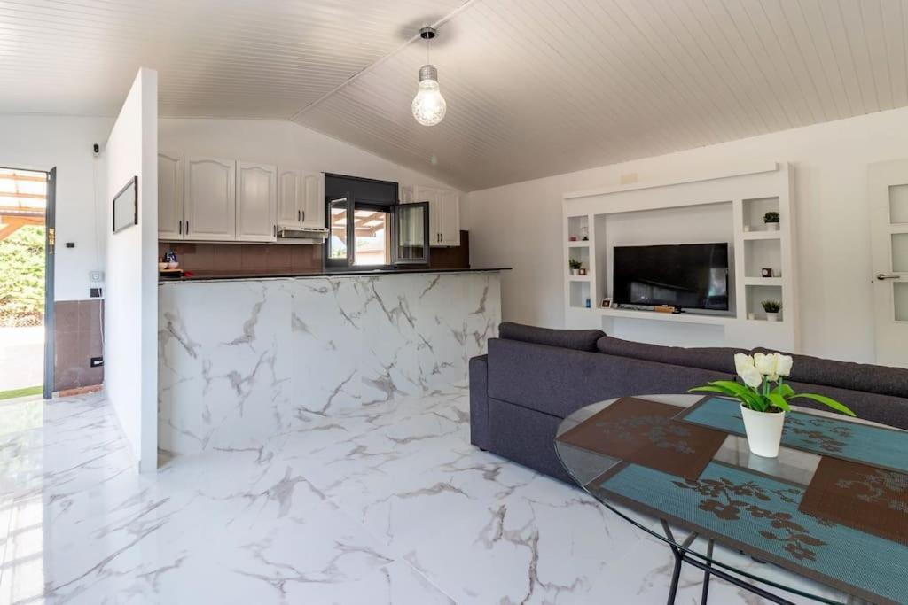 Casa Rural Con Piscina Privada, Barbacoa, Wifi Y Parking Incluido Vilovi de Onar ภายนอก รูปภาพ
